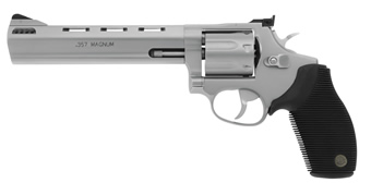 Taurus Tracker 627 Medium 357 Mag Revolver 6.5" Stainless-img-0