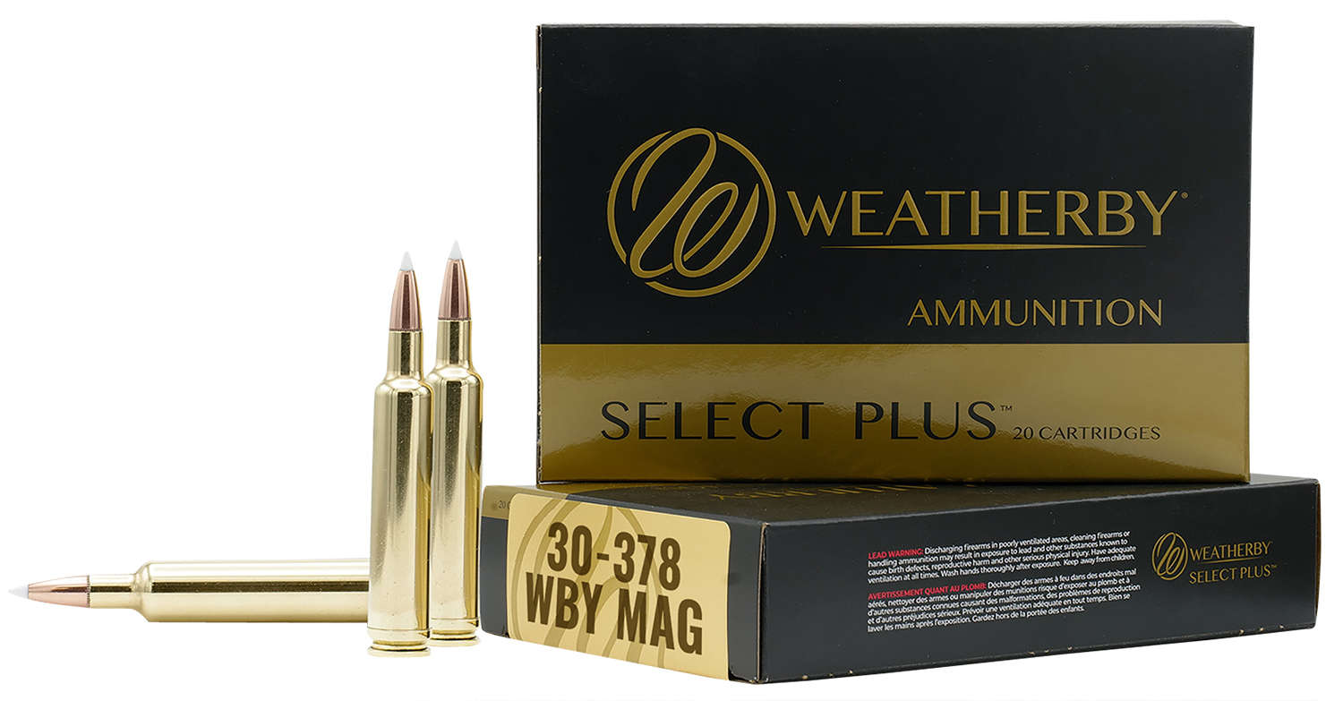 Weatherby H303220ELDX Select Plus Hornady ELD-X 220 Grain .30-378 Weatherby Mag 3050 Fps therby H303220ELDX Select Plus Hornady ELD-X 220 Grain .30-378 Weatherby Mag 3050 Fps Ammo