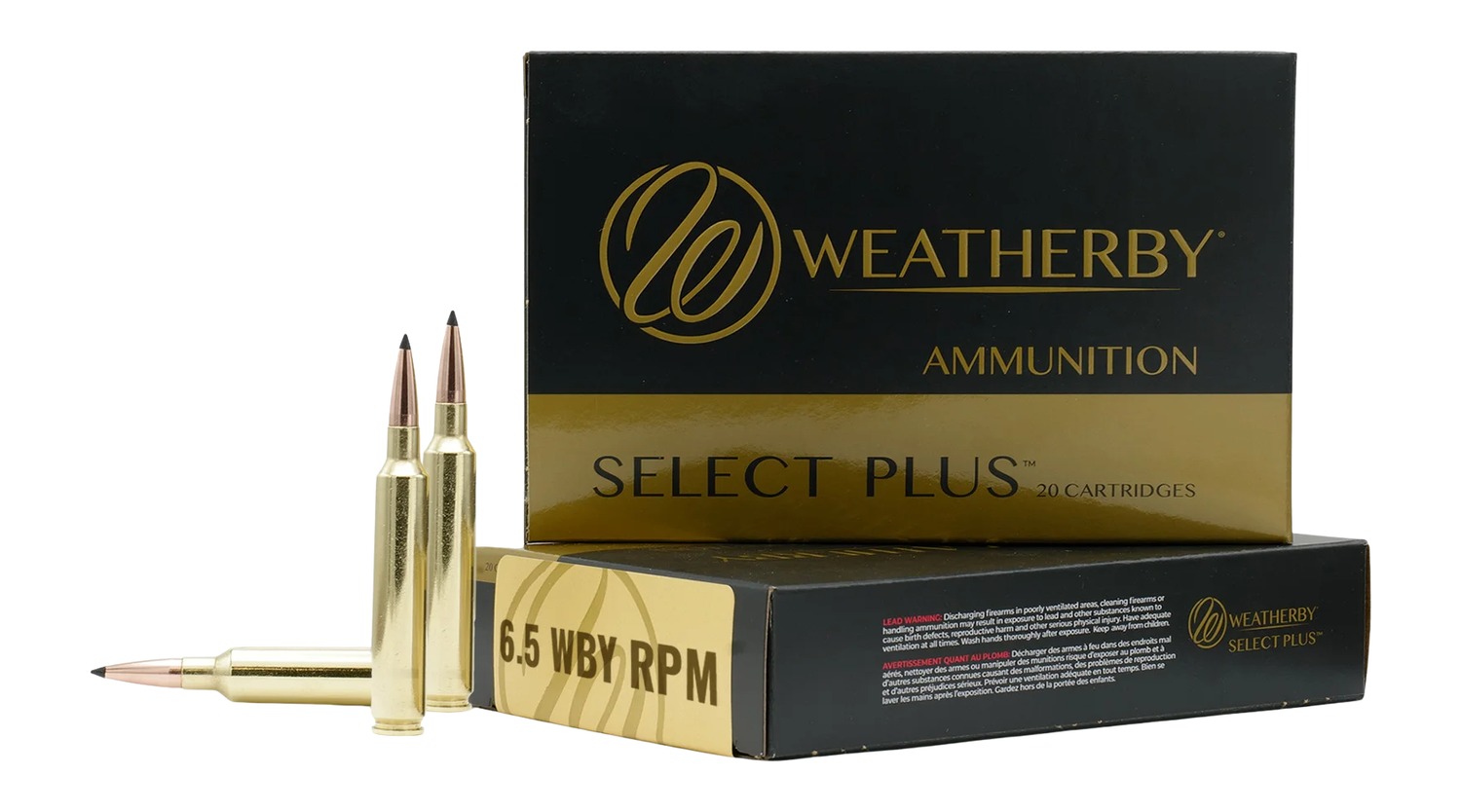 Weatherby  6 5 Weatherby RPM 156 Gr JHP
